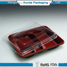 4 Compartment Disposable Bento Box with Lid